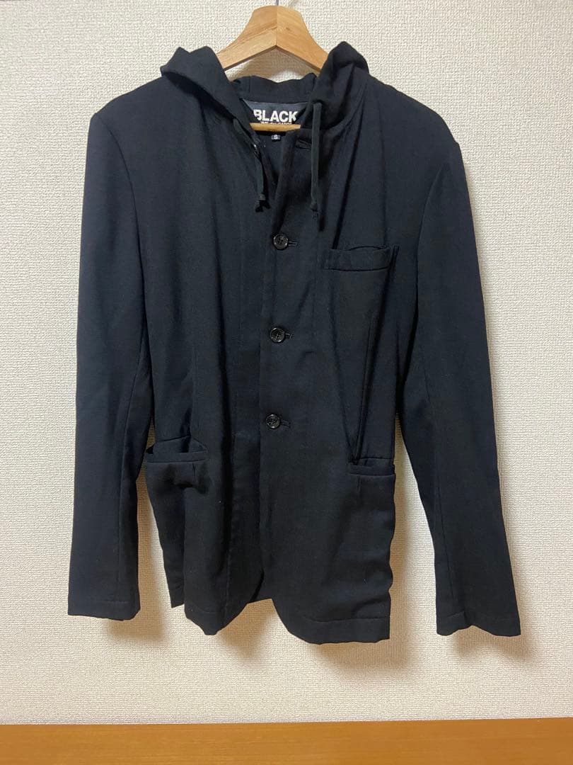 ブラックコムデギャルソン　立体パーカー　ジャケット 中古・古着通販】BLACK COMME des GARCONS (ブラックコムデギャルソン