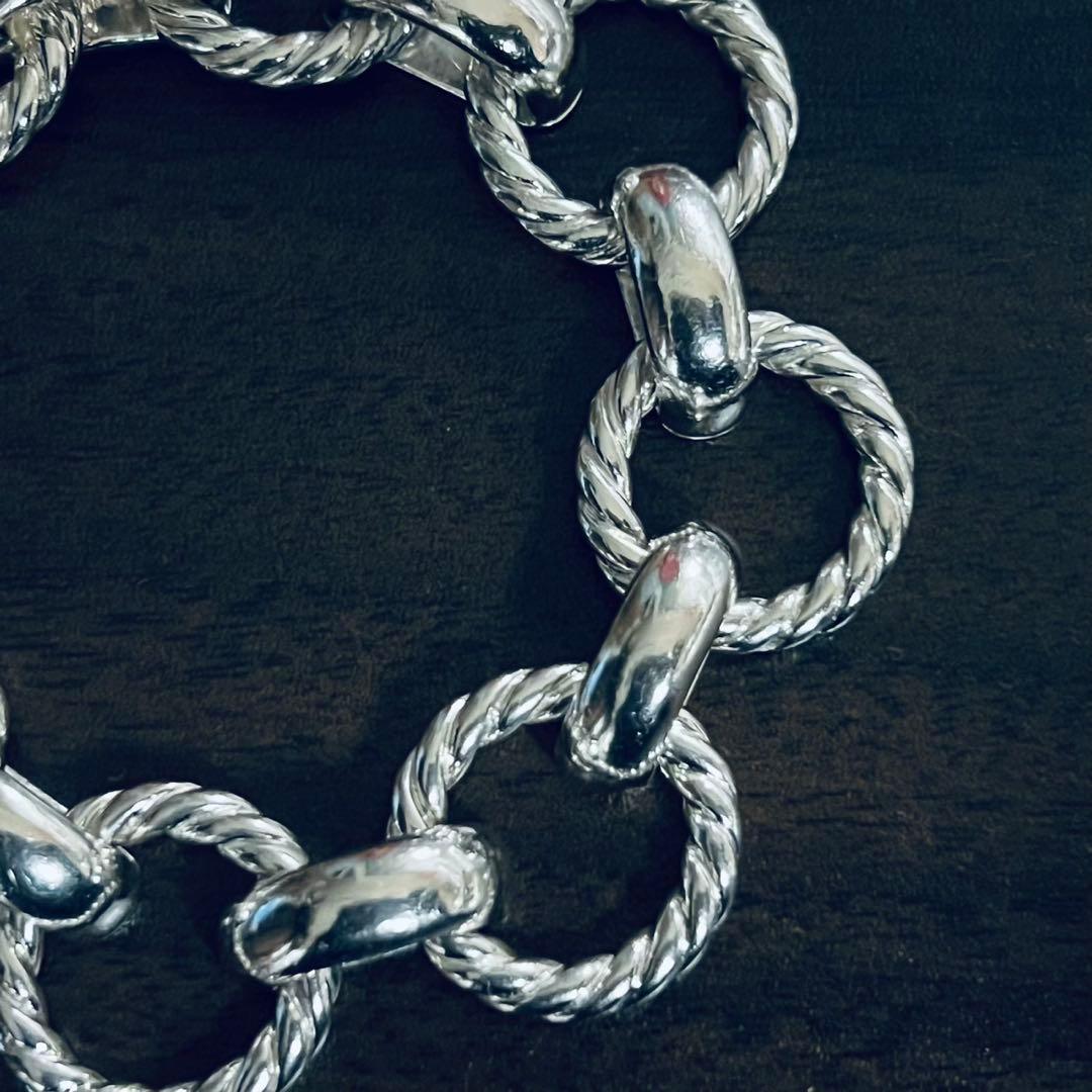 VINTAGE TIFFANY ティファニー ツイスト サークル ブレスレット - メルカリ