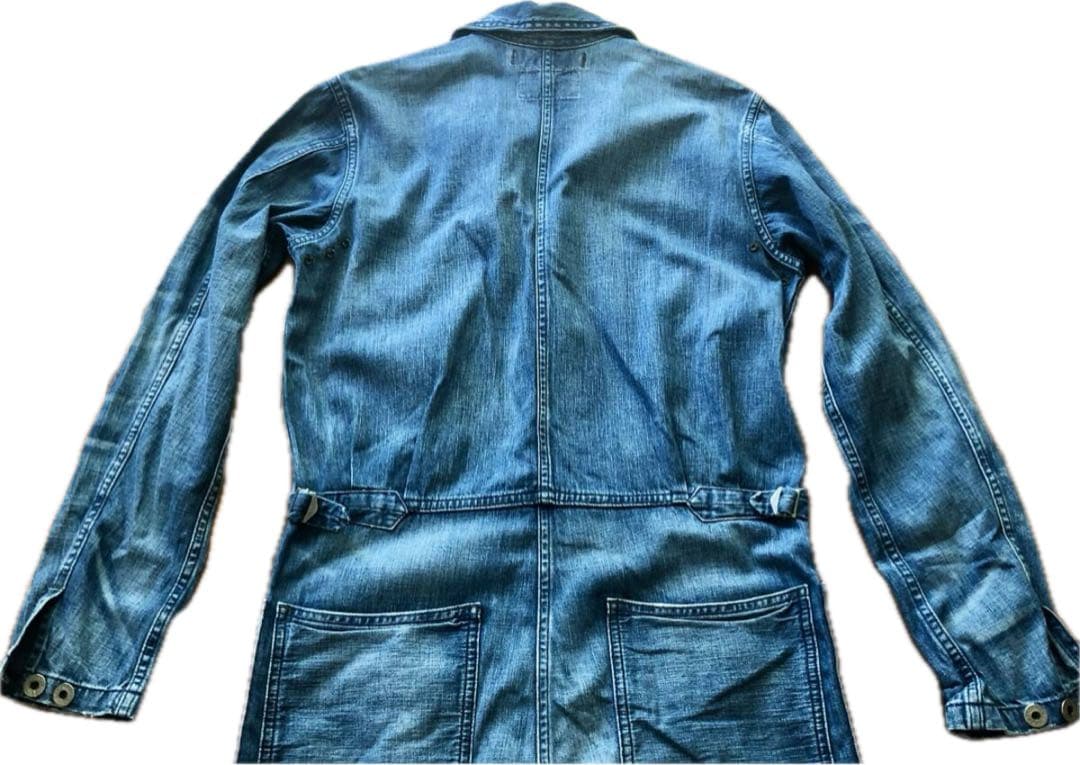 RRL ダブルアールエル ショールカラー オールインワン ツナギ