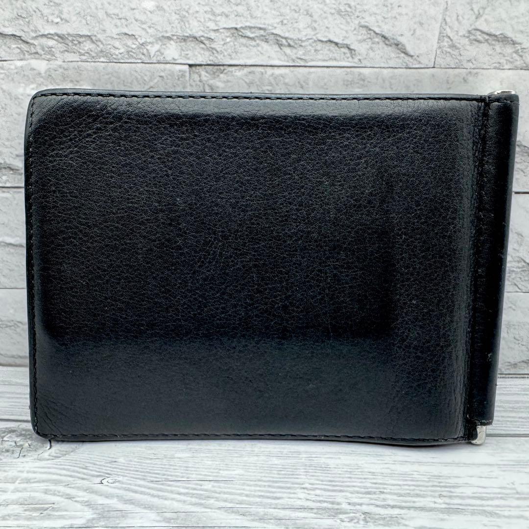 美品】カルティエ マスト ドゥ マネークリップ バイカラー カーフ