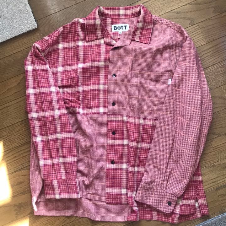 BIM着用 BOTT box flannel shirt - メルカリ