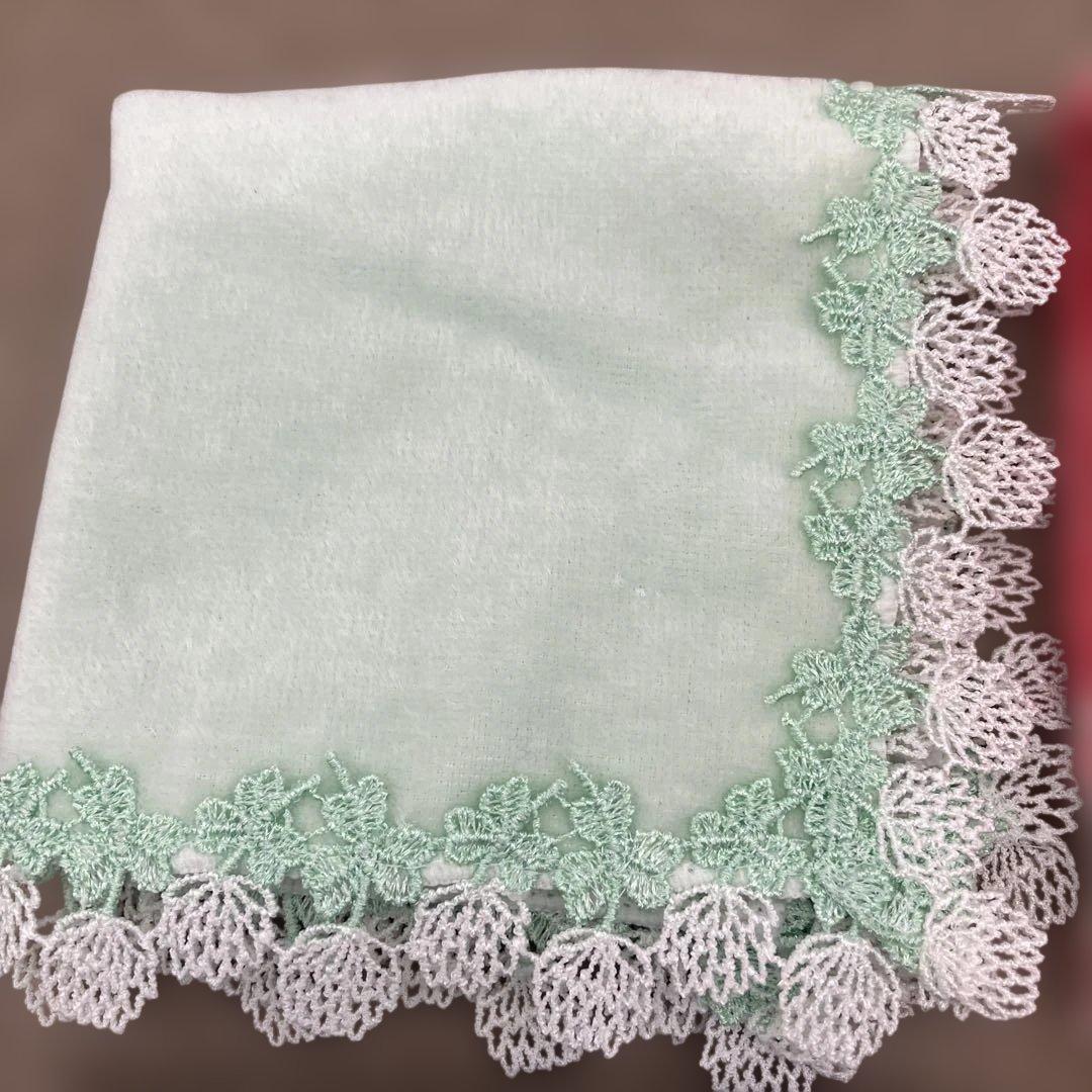 廃盤 近沢レース 桜 タオルハンカチ 春爛漫 さくら ハンカチ 近沢