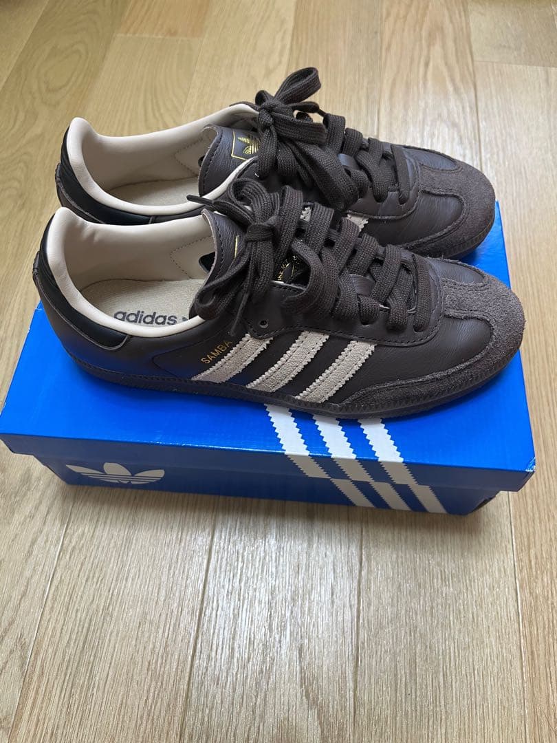 adidasアディダス SAMBA OG サンバ ブラウン　23.5cm
