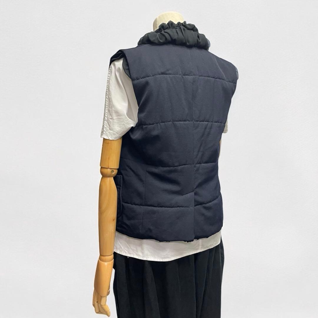 希少☆極美品 トリコ コムデギャルソン キルティングベスト フリル