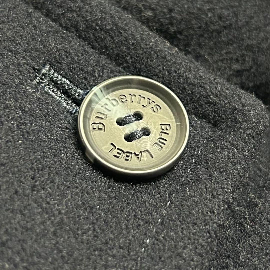 90s【美品】バーバリーズ/ダブルボタンフーデッドロングコート
