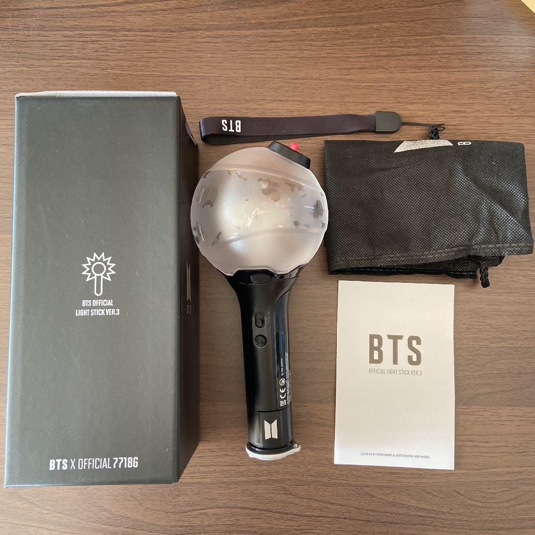 BTS 公式 ペンライト ver.3 ペンラ bts バンタン 3 アミボム - メルカリ