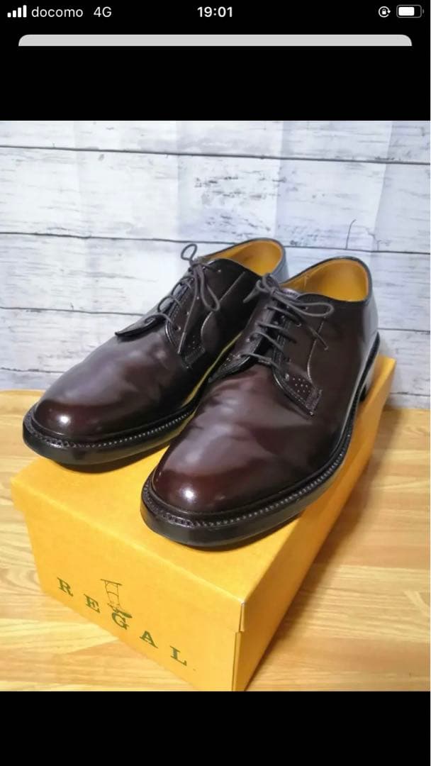 極上品 REGAL インペリアルグレード シェルコードバン W514 - メルカリ