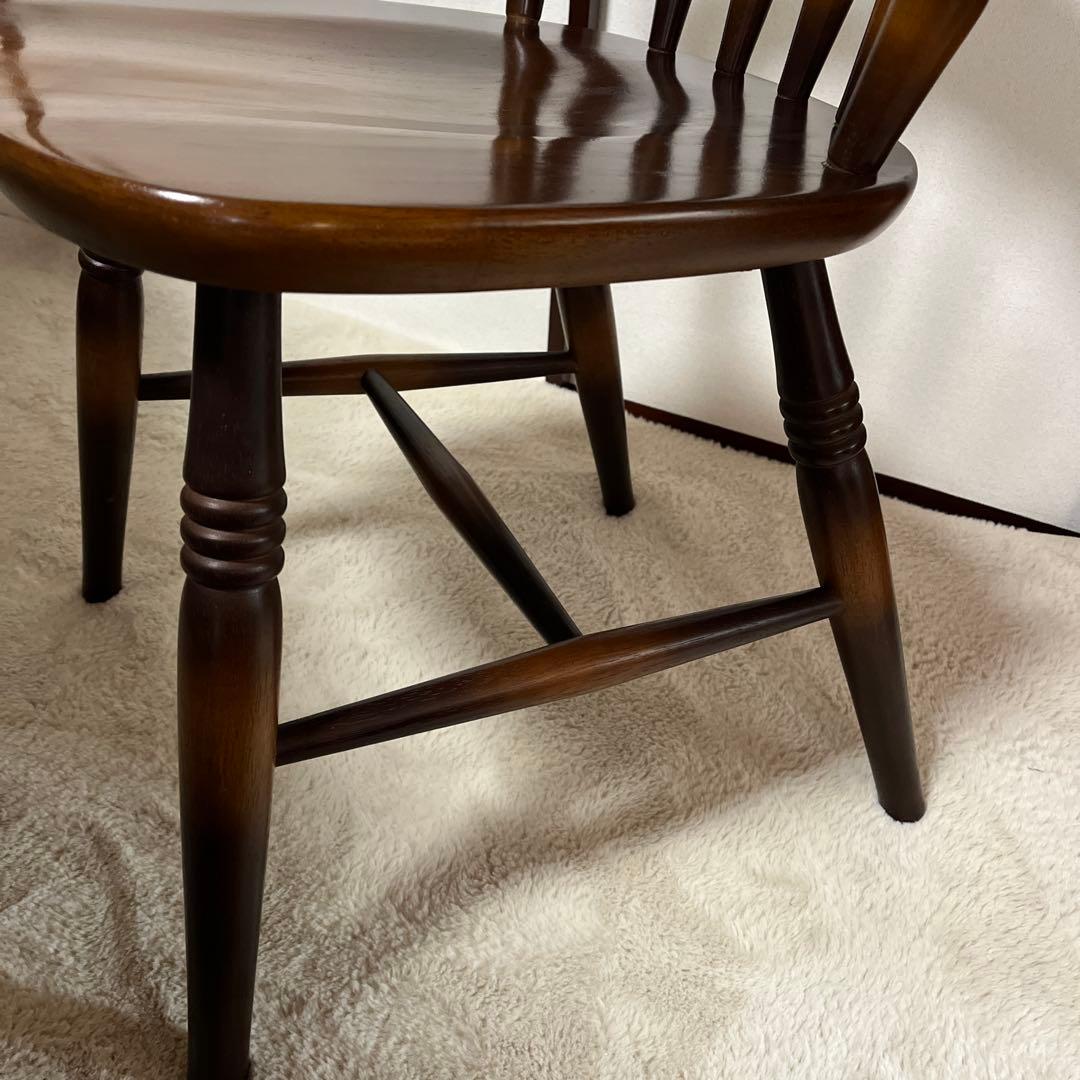 飛騨産業キツツキマーク ダイニングチェア③ - メルカリ