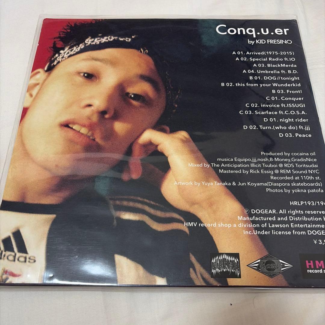 Kid Fresino Conq.u.er 2枚組レコード - メルカリ