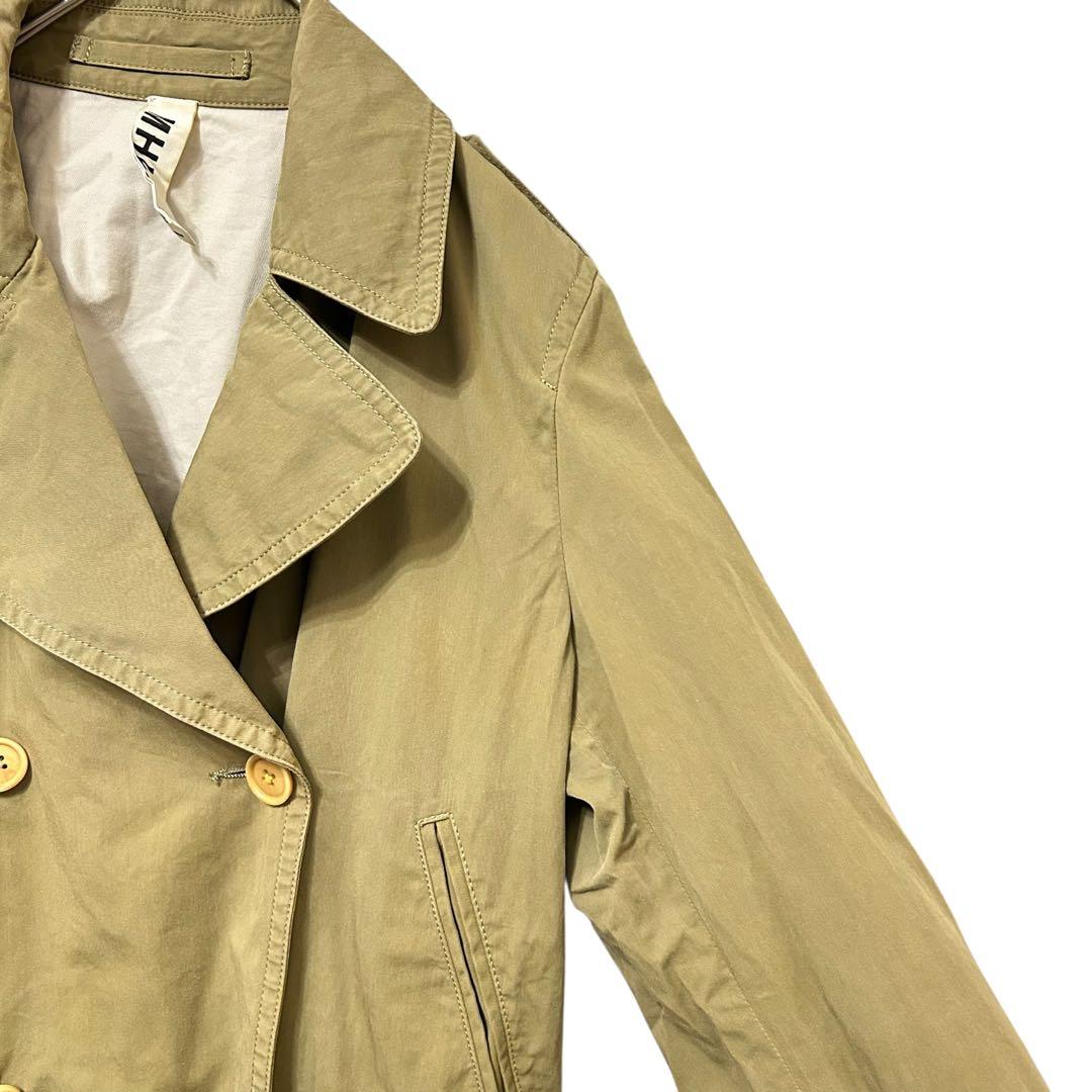 MHL. マーガレットハウエル ロングコート トレンチ カーキ - メルカリ