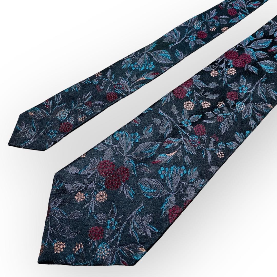 Paul Smith ポールスミス ネクタイ 花柄 フラワー 光沢 - メルカリ