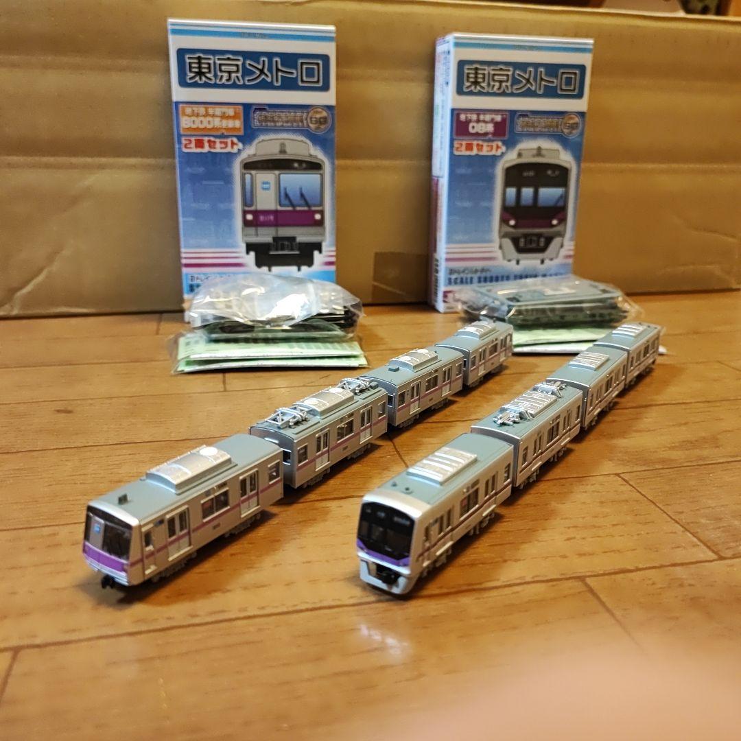 Bトレインショーティー 東京メトロ 半蔵門線 8000系 08系 鉄道模型 :: ﾒﾄﾛｺﾏｰｽ__Bトレ半蔵門線8000系(更新車)_N