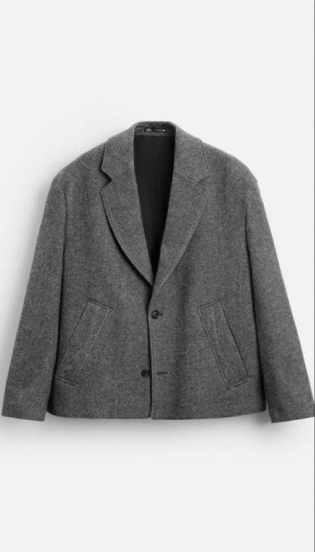 ZARA ショート丈コート　メンズ　Sサイズ　新品未使用 ショートトレンチコート ZARA ザラ メンズ - メルカリ