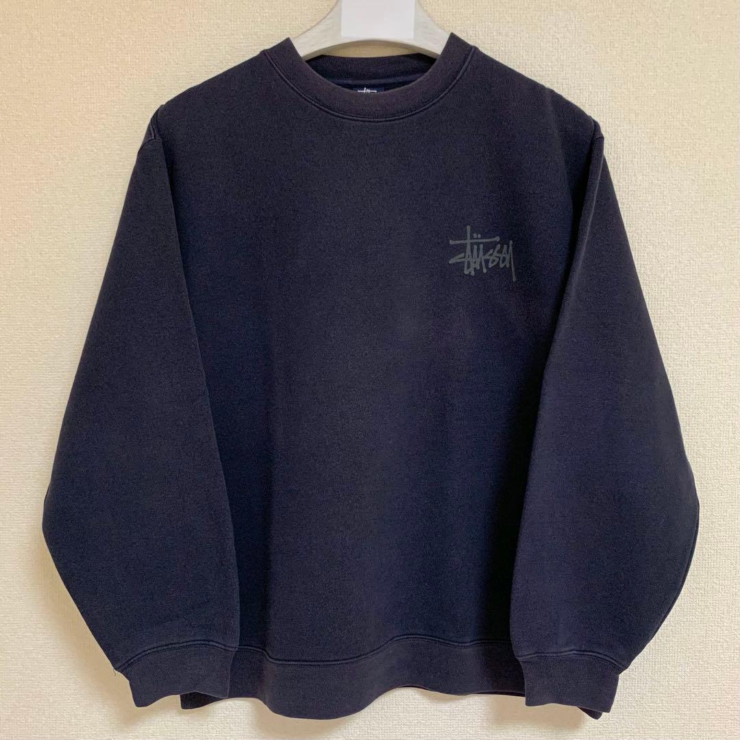90s stussy USA製 紺タグ ドラゴン スウェット ステューシー M - メルカリ
