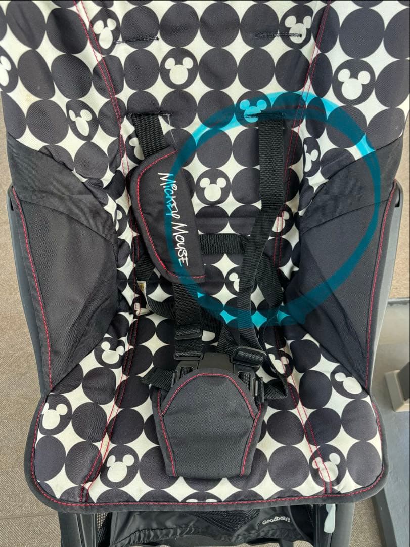 折りたたみベビーカー“ポキット”ベルメゾン限定のディズニー柄　廃盤