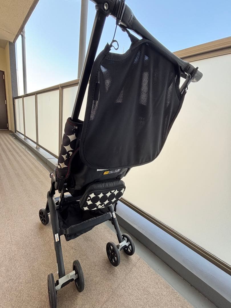 折りたたみベビーカー“ポキット”ベルメゾン限定のディズニー柄　廃盤