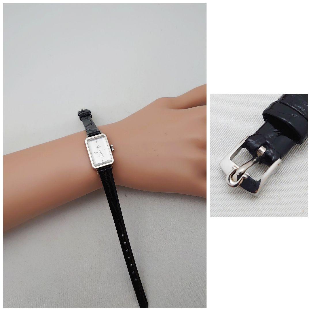 OH済 1972年製 オメガ デビル カットガラス レディース 手巻き 極上品