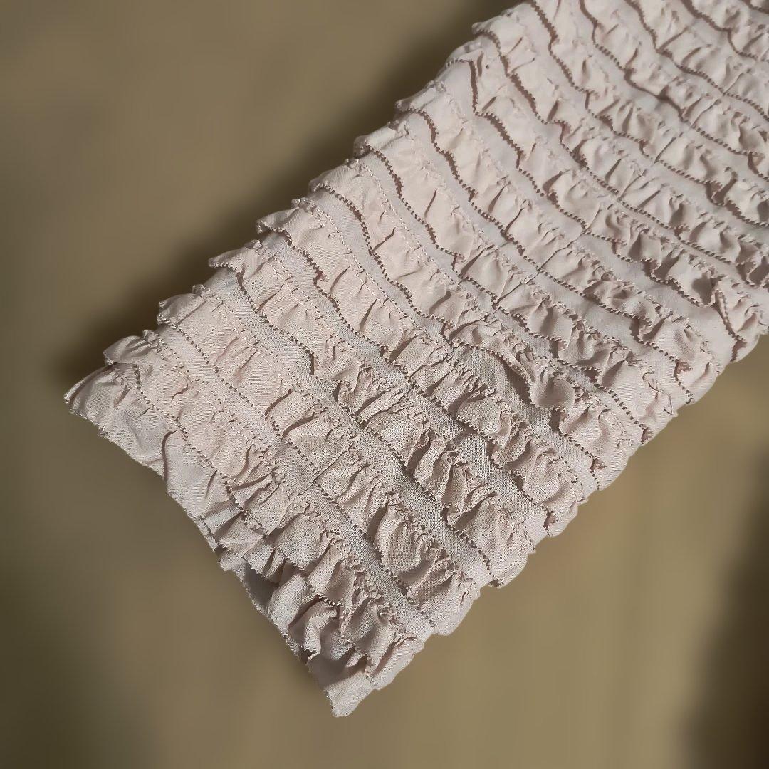 PINK HOUSE 薔薇モチーフピンクフリルSpringコート（未使用に近い