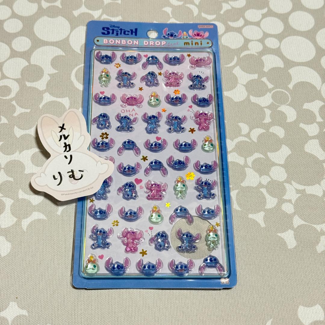 購入後24時間以内発送〉ディズニー ボンボンドロップ シール ミニ 2枚