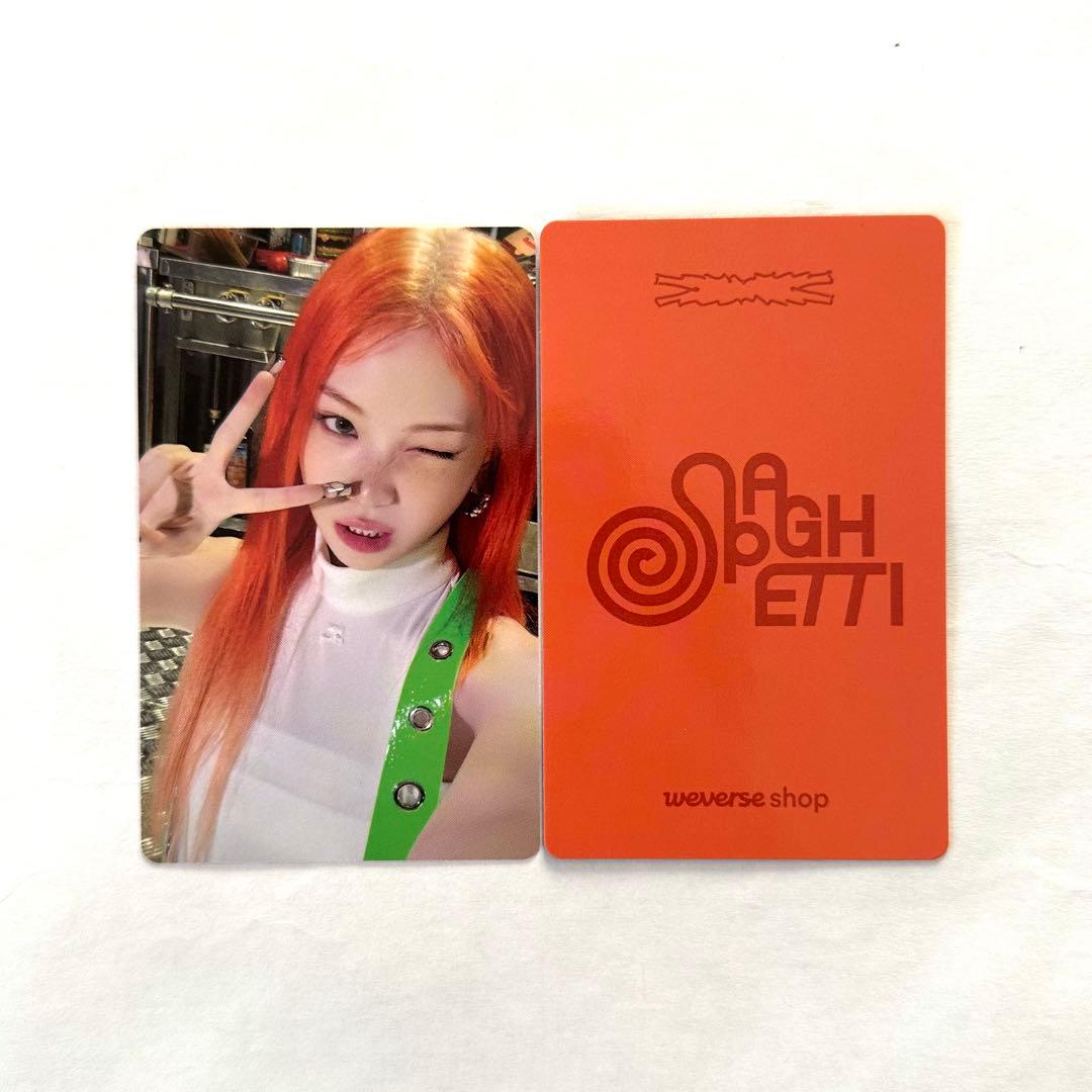 LE SSERAFIM Spaghetti チェウォン Weverse 通常盤 - メルカリ