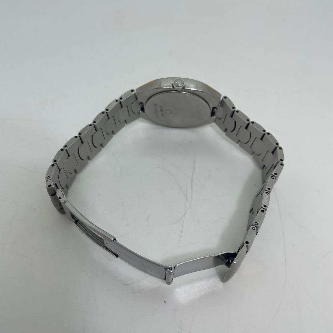 ジャンク】オメガ シーマスター ポラリス SS/K18 クオーツ - メルカリ