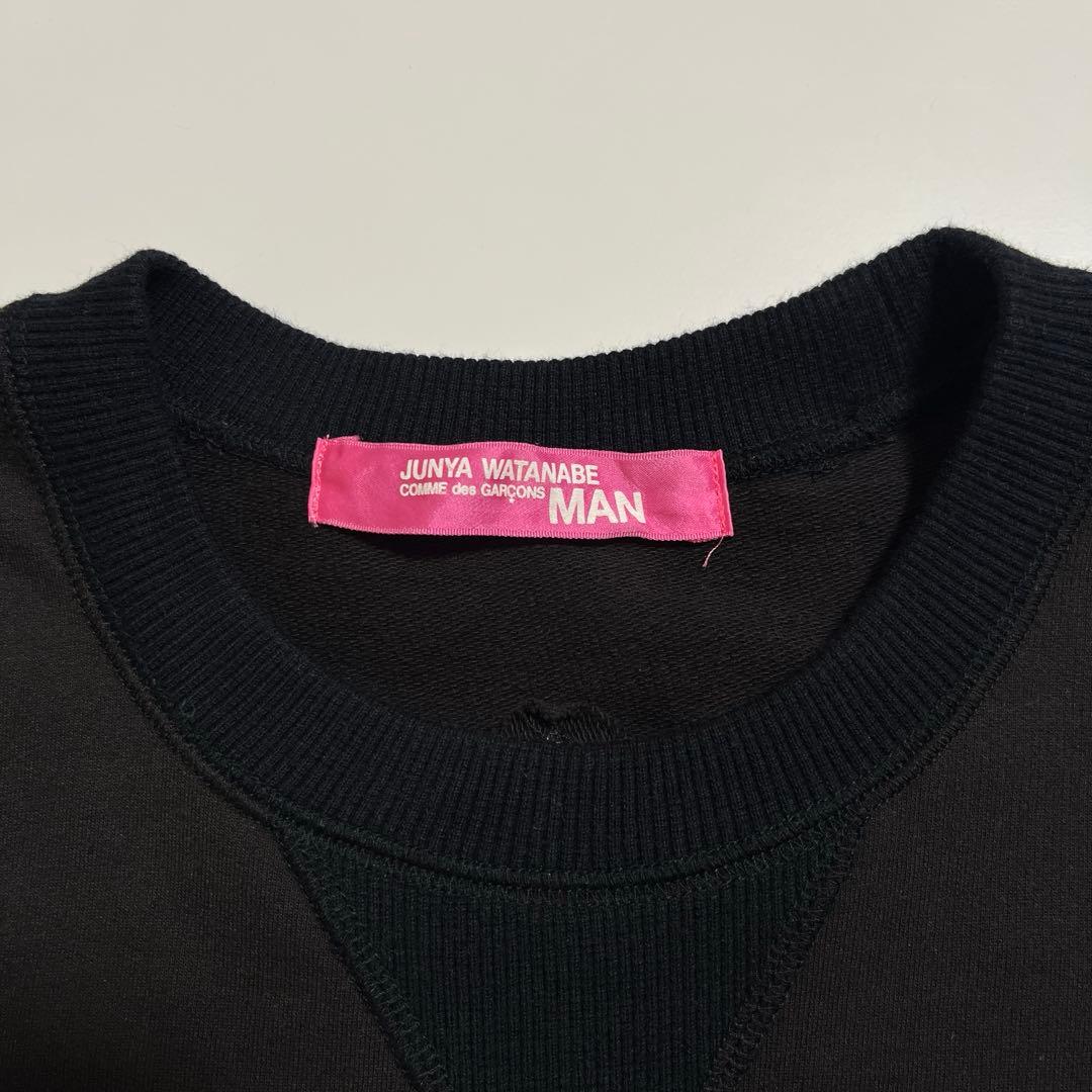 JUNYA WATANABE MAN スウェット ビジュー チェーン ブラック - メルカリ
