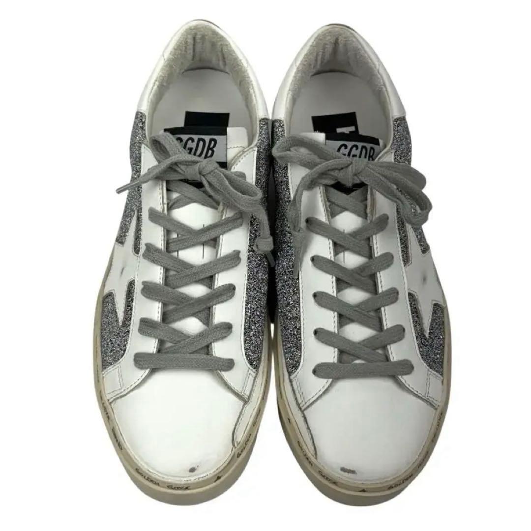 【美品】ゴールデングース　37 | 23.5cm　スワロフスキー　クリスタル