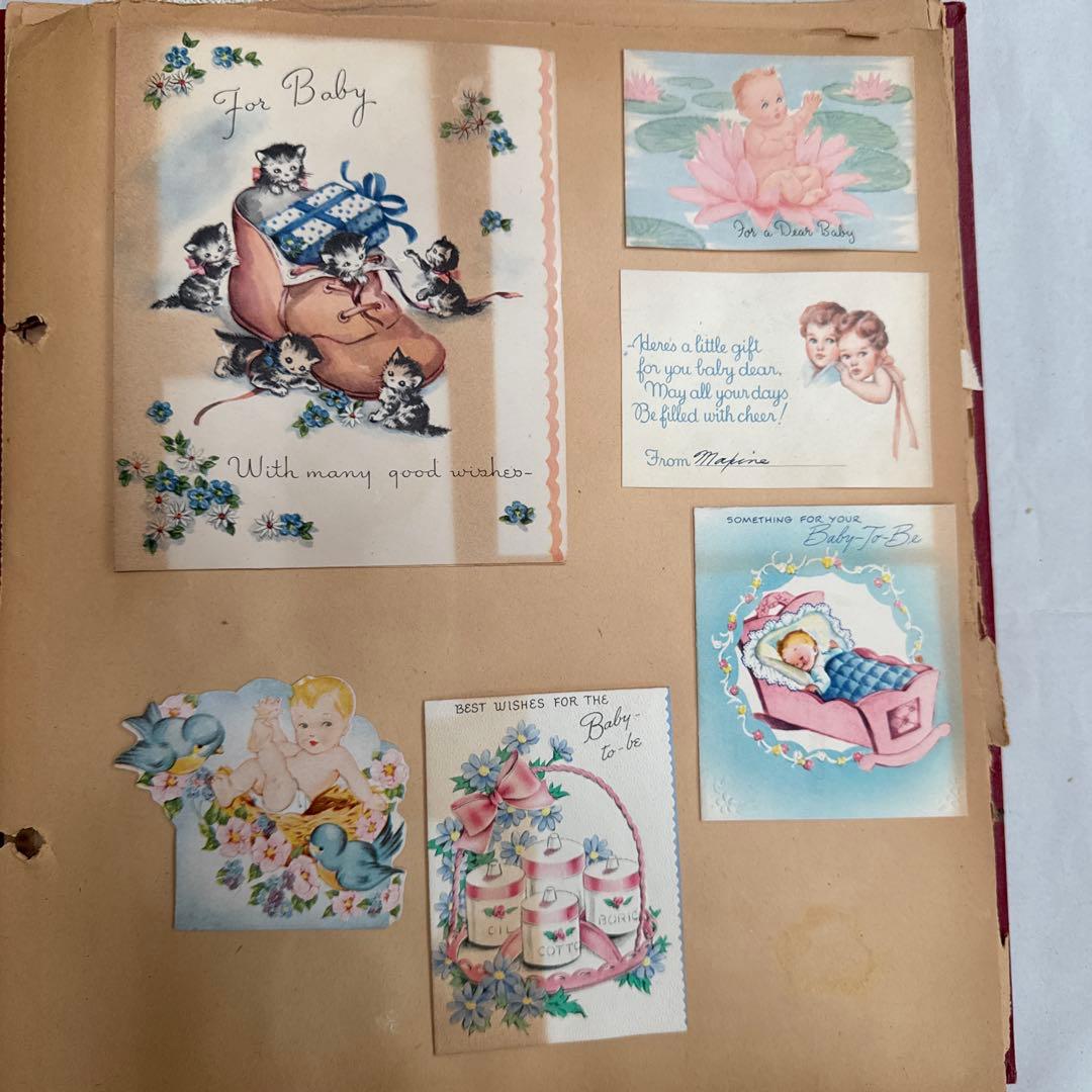 ジャンクジャーナル素材に♡大量ビンテージ可愛い紙モノ洋書スクラップ