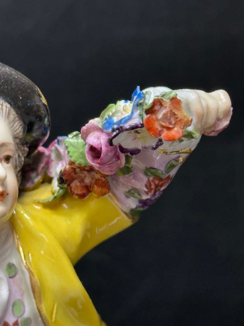 マイセン ガーデナーの恋人たち 高さ17cm トエカ 東ゆ7-0317⭐︎2F