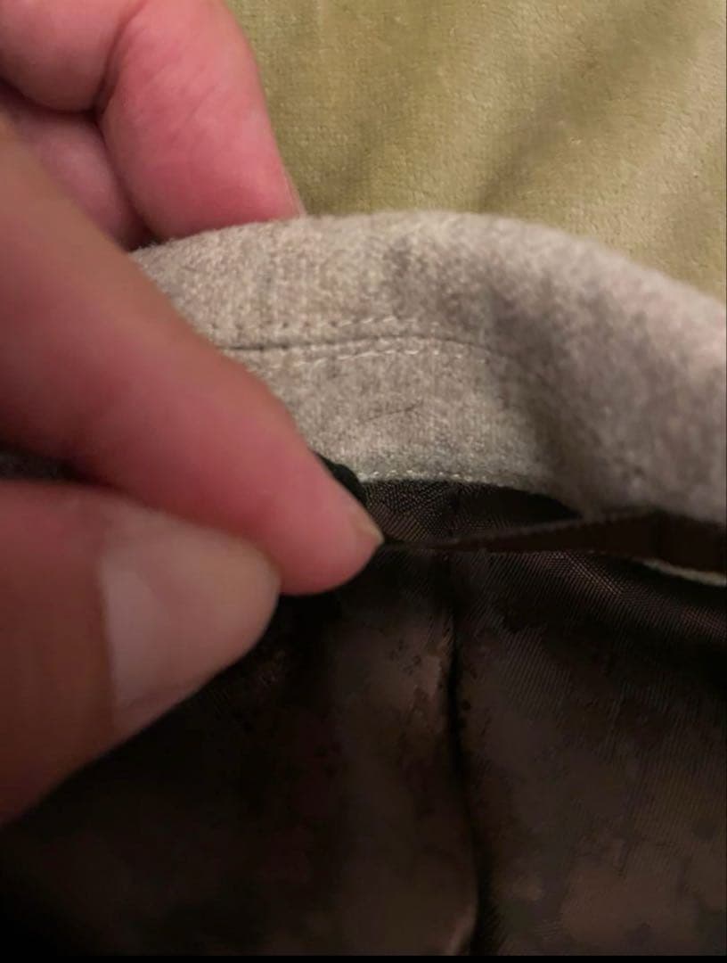 美品】ユニバーサルランゲージ カノニコ オフホワイト ダブルブレスト