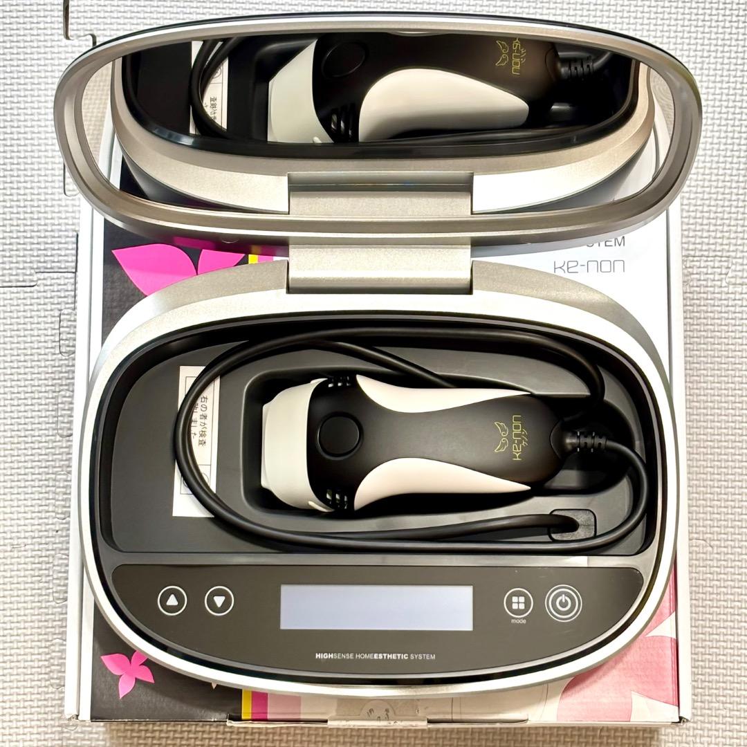 最新モデル 8.7J スーパープレミアム2カートリッジ 脱毛器 KE-NON