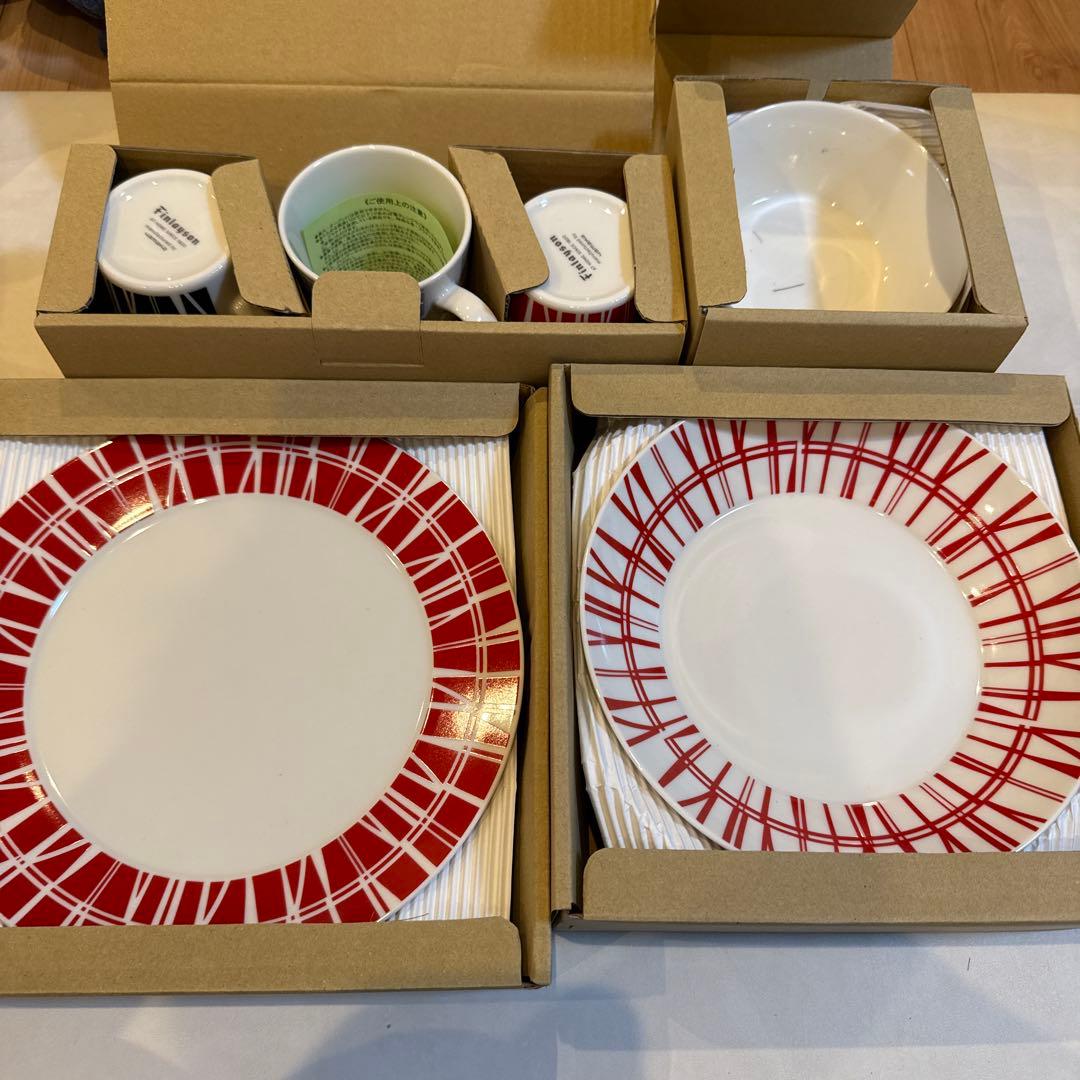 【新品未使用】フィンレイソン　12ピースセット 楽天市場】フィンレイソン コロナ 12ピースセット FIN10C‐221‐12