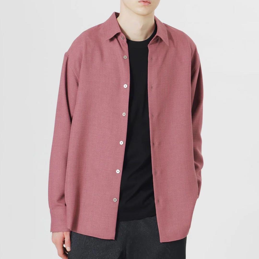 新品　LOVELESS 田中圭着用　日本製　ルージュブッチャーシャツ　Lサイズ