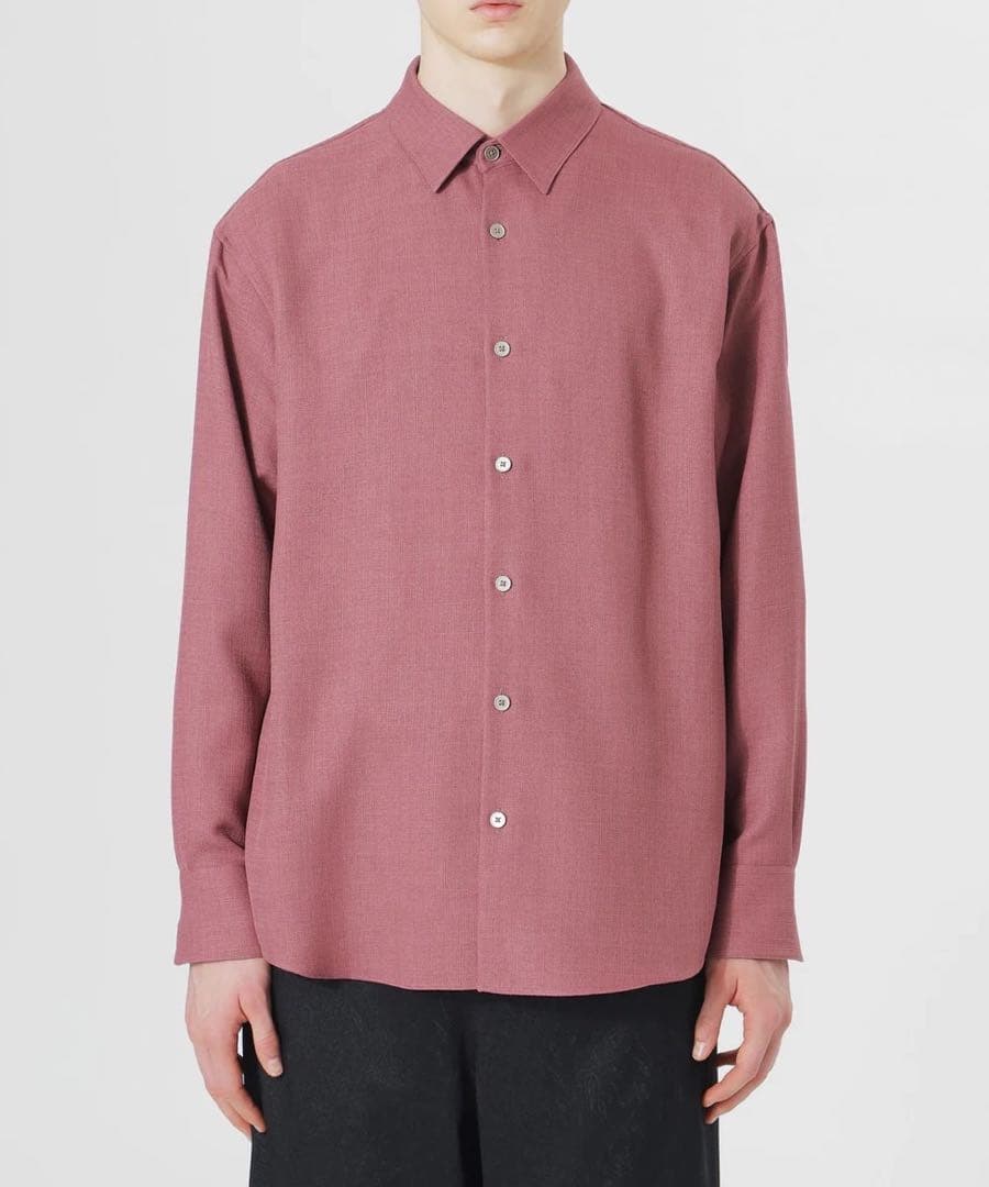 新品　LOVELESS 田中圭着用　日本製　ルージュブッチャーシャツ　Lサイズ