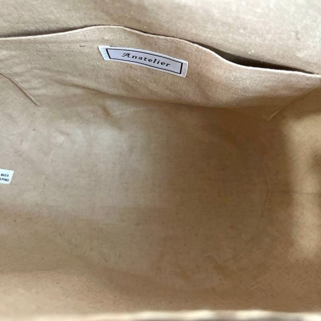 未使用保管品♡アナトリエ 籠バッグ ラタン かごバッグ リボンモチーフ