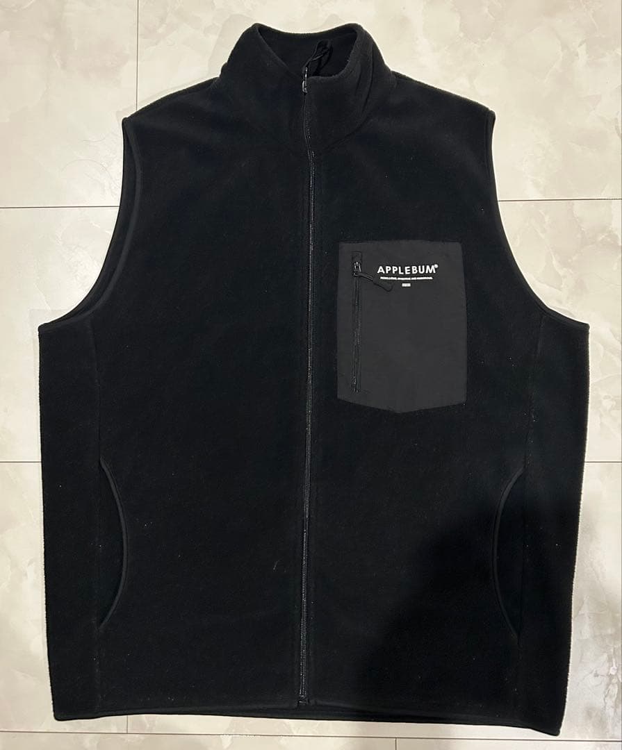 アップルバム APPLEBUM フリースベスト 2XL ブラック 黒 - メルカリ