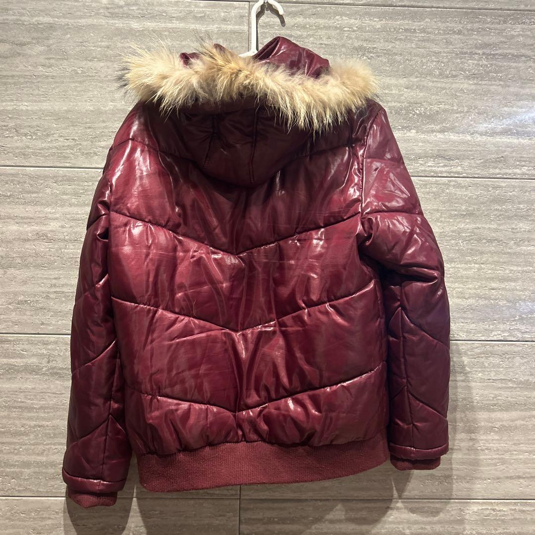 00s archive ファー ダウンジャケット y2k 平成 グランジ お兄系