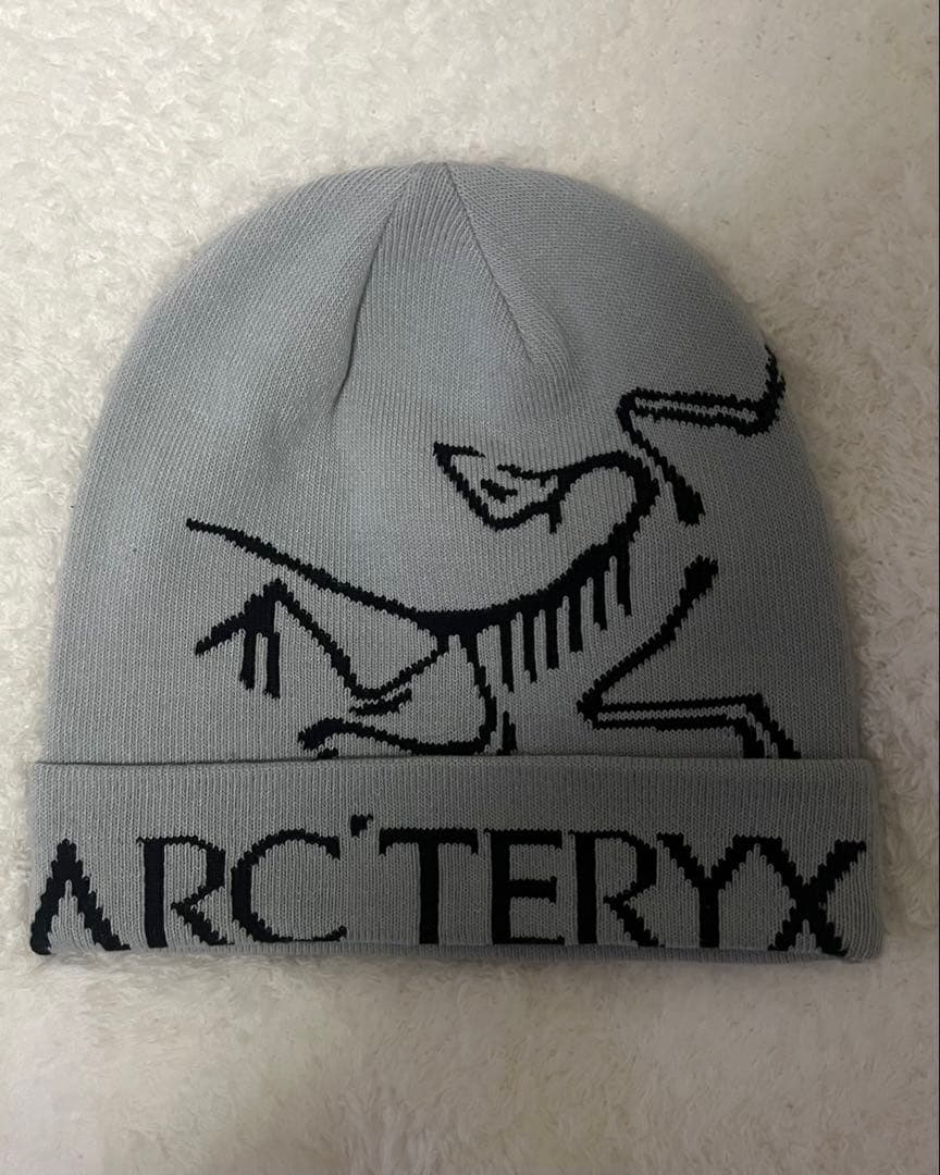 ARC'TERYX グレー ニット帽 - メルカリ