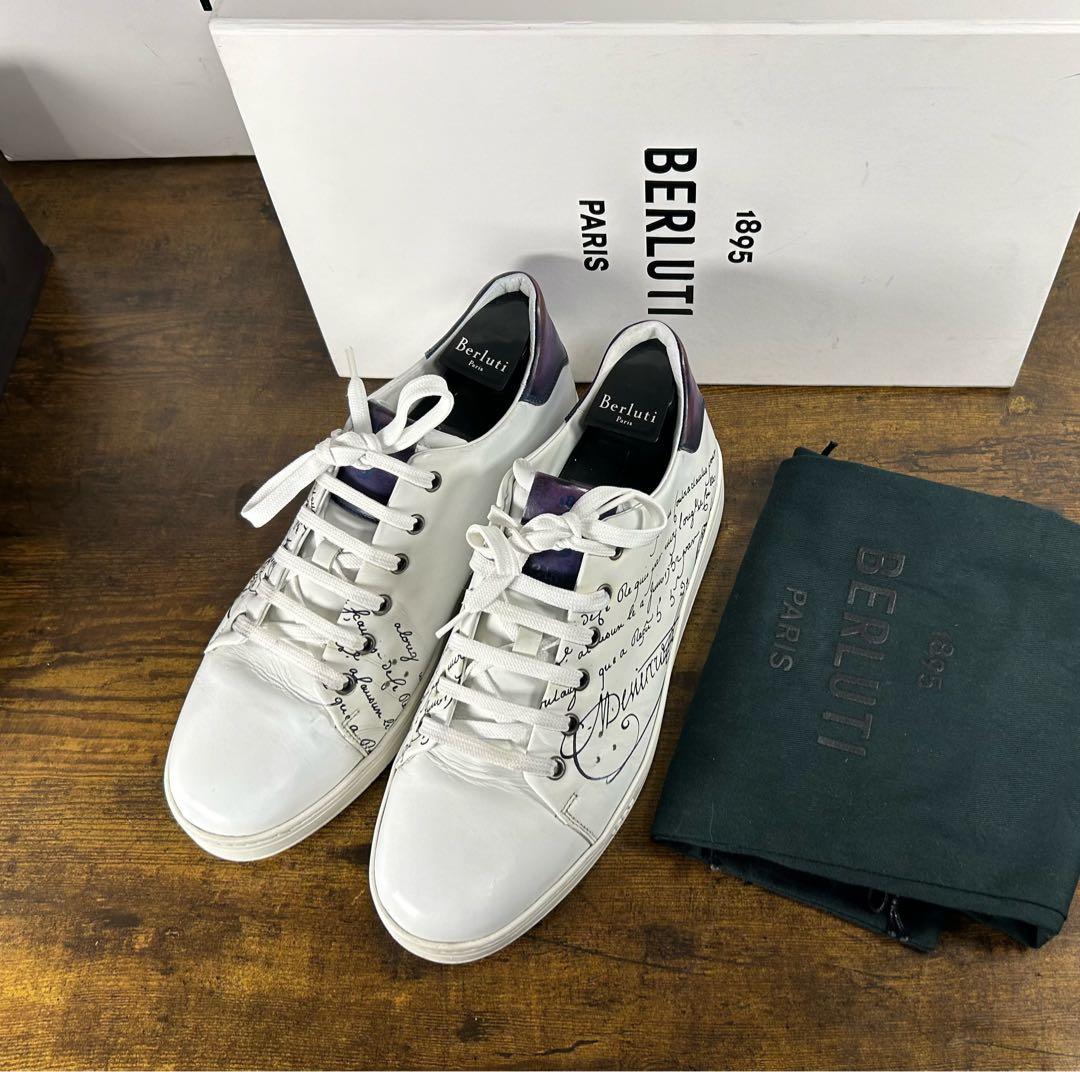 25.1万円　美品 Berluti プレイタイム スクリット スニーカー 9 プレイタイム スニーカー | ベルルッティ JP