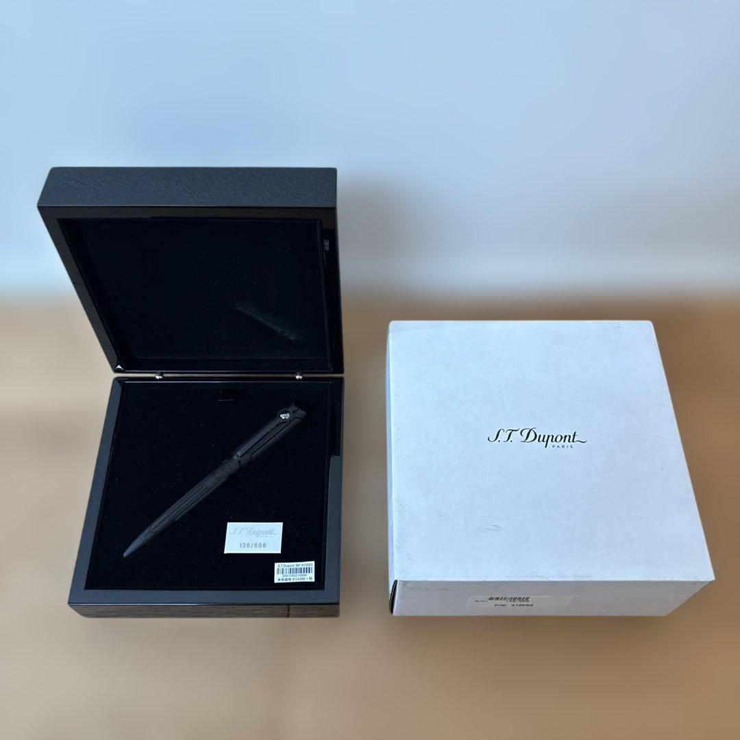 S.T. Dupont アーマーズ・オブ・トゥモロー ボールペン 415693 デフィ ミレニアム ボールペン シルバー＆マットオレンジ | S.T.