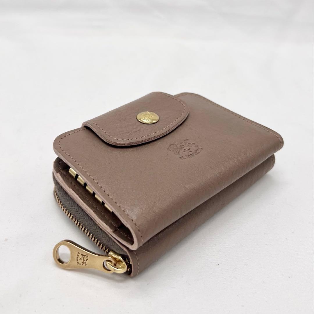 《新品未使用》イルビゾンテ キーケースウォレット ☆トルトラ（グレーベージュ）