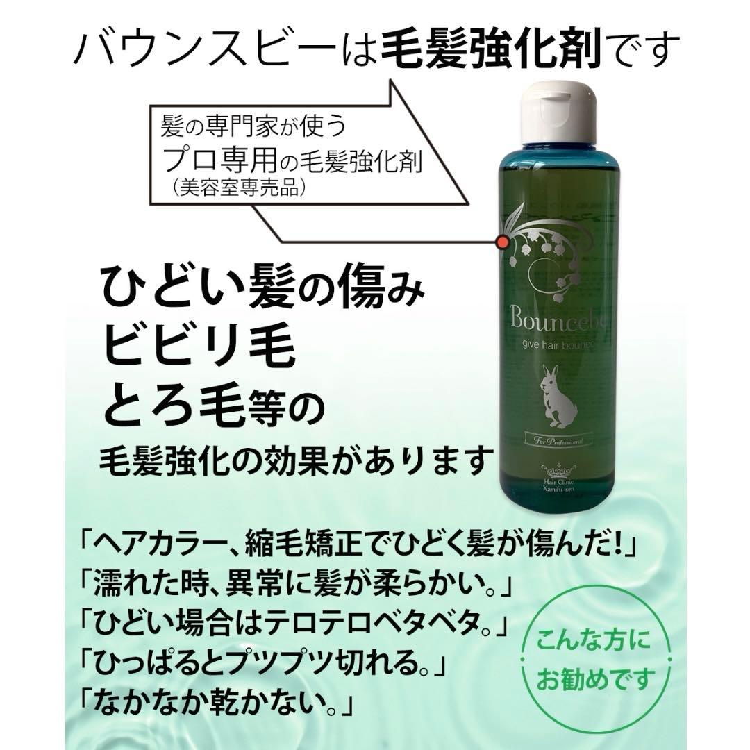 バウンスビー紙風船ヘアトリートメント200ml とろ毛ダメージ毛ビビり毛