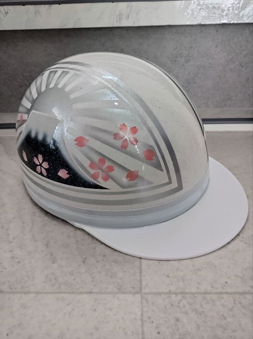 カスタムコルク半 黒ラップ✘黒富士日章 七色ラメ - メルカリ