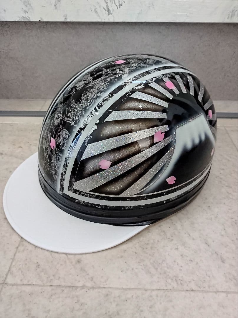 カスタムコルク半 黒ラップ✘黒富士日章 七色ラメ - メルカリ