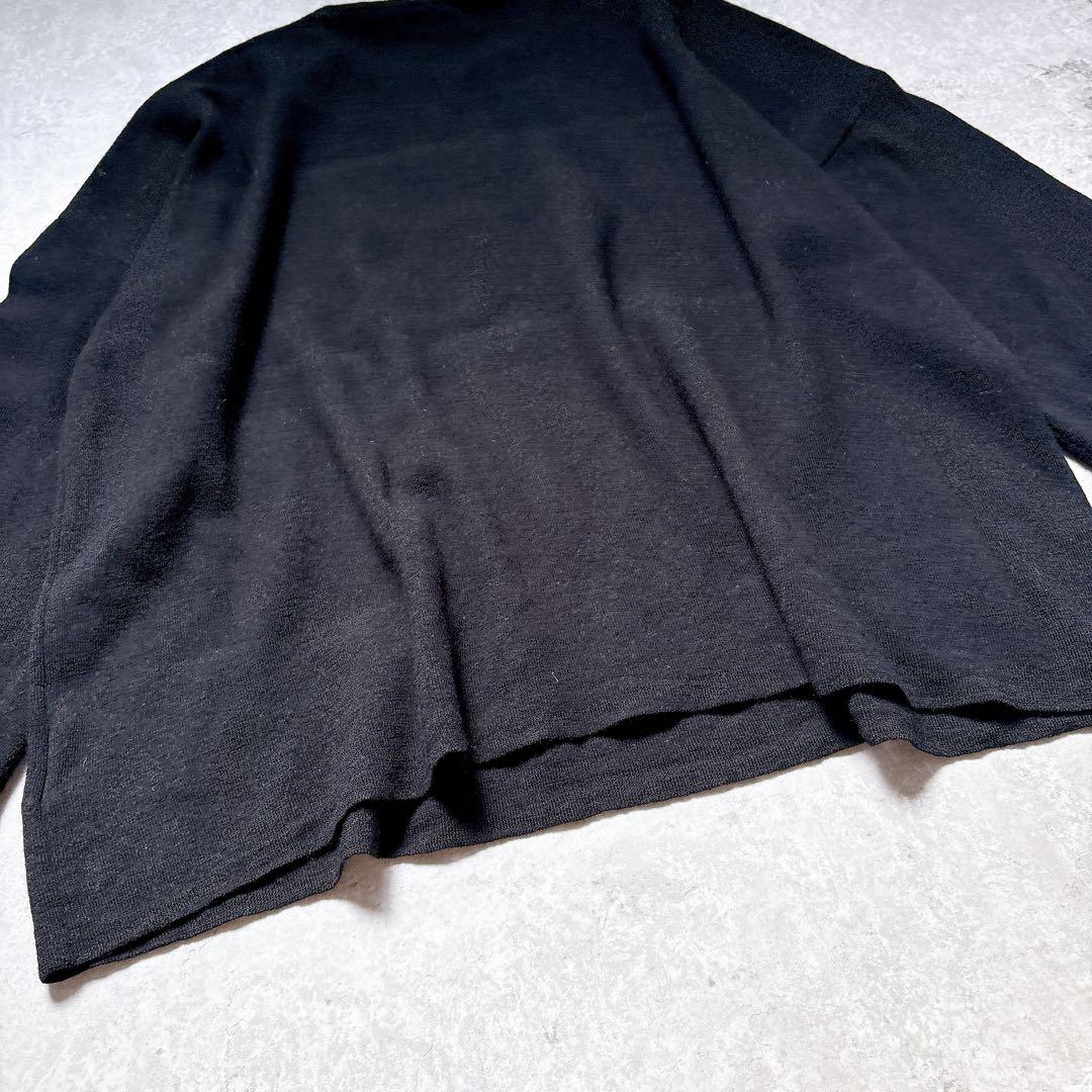 GIVENCHY✨パリコレ ロゴラインニット ブラック 黒 ユニセックス 長袖