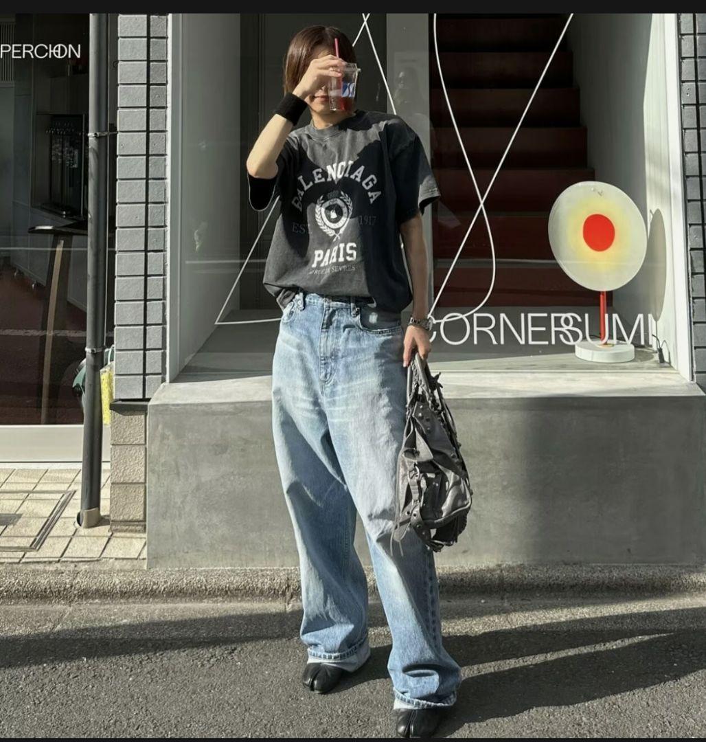 オクスンデニム ok.soon original wide denim サイズ1 - メルカリ