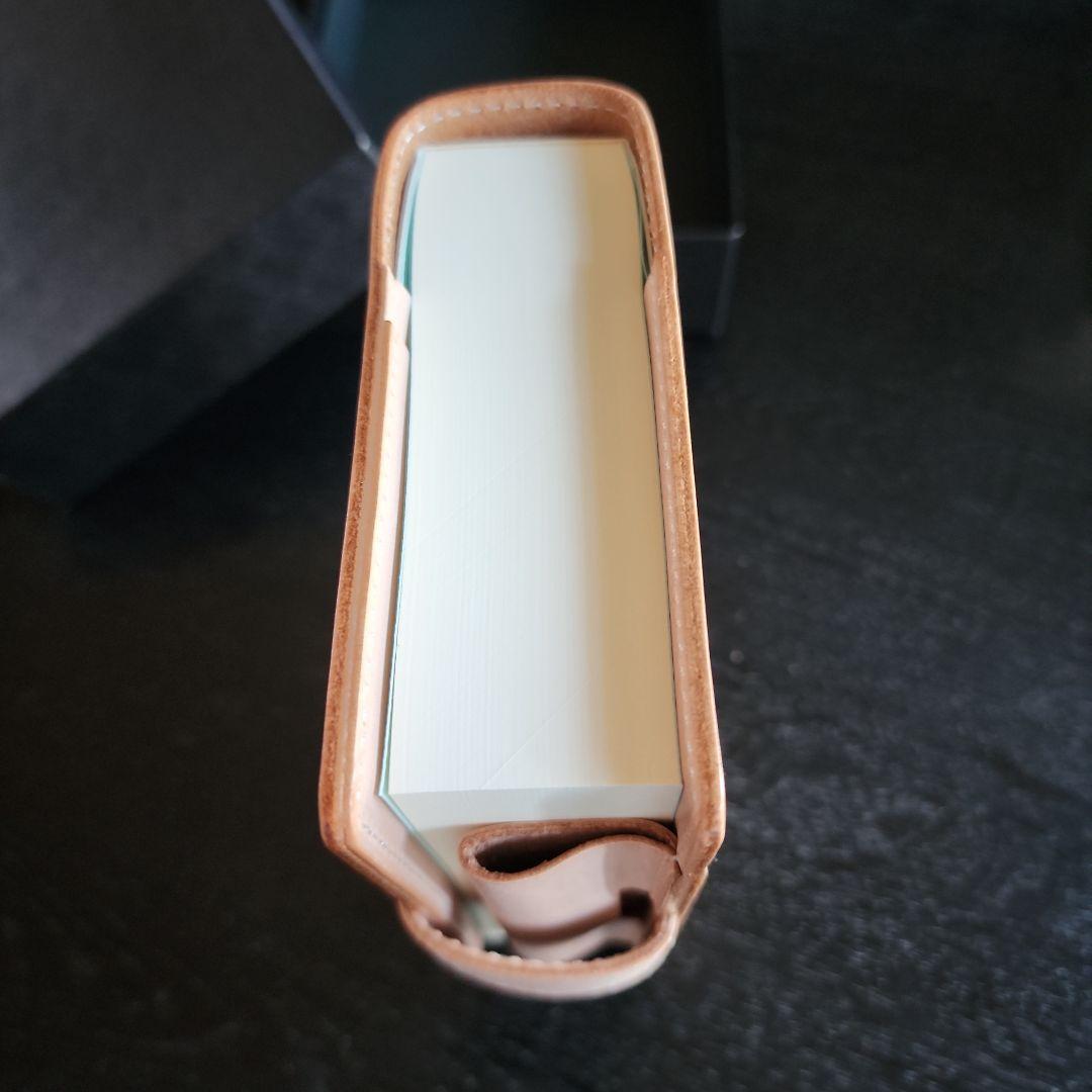 Pent ケイシイズ パピルスノートブックカバー ヌメ革 ナチュラル