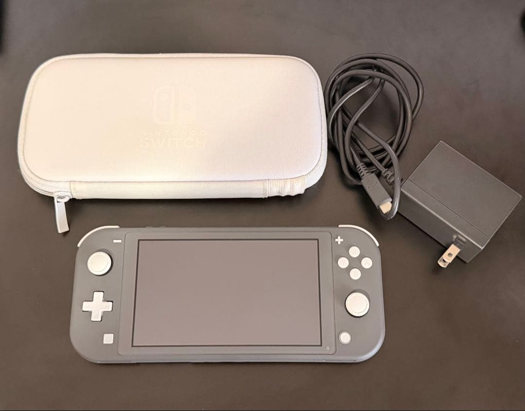 Nintendo Switch Lite グレー 本体　充電器&ポーチ付き Amazon.co.jp: Nintendo Switch Lite グレー : ゲーム