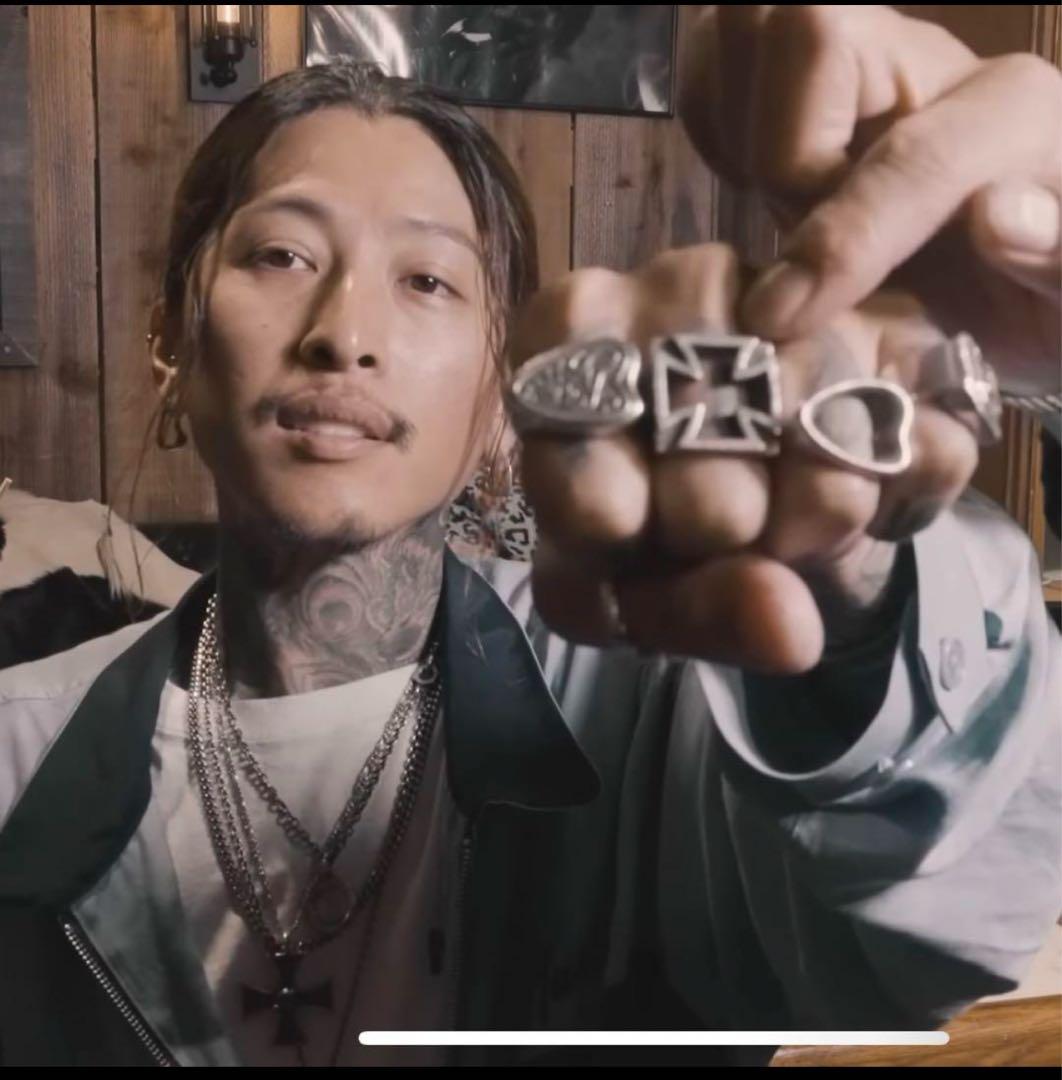 激レア weirdo ウィアード アイアンクロスリング 森下 直哉 数原 龍友