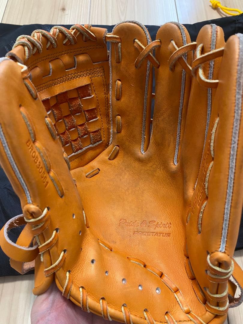 ZETT PROSTATUS 軟式グローブ オレンジ ZETT オレンジ